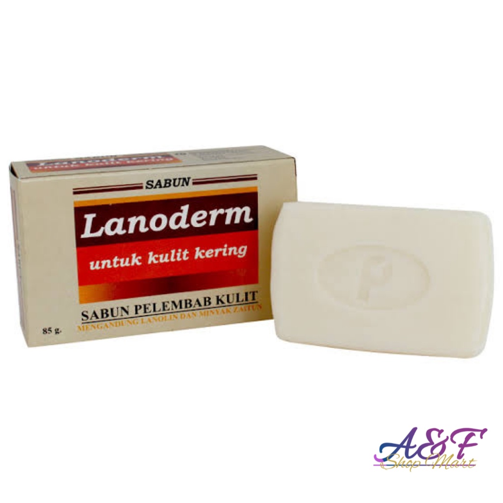 Lanoderm Soap 85gr Sabun Lanoderm Pelembab Kulit