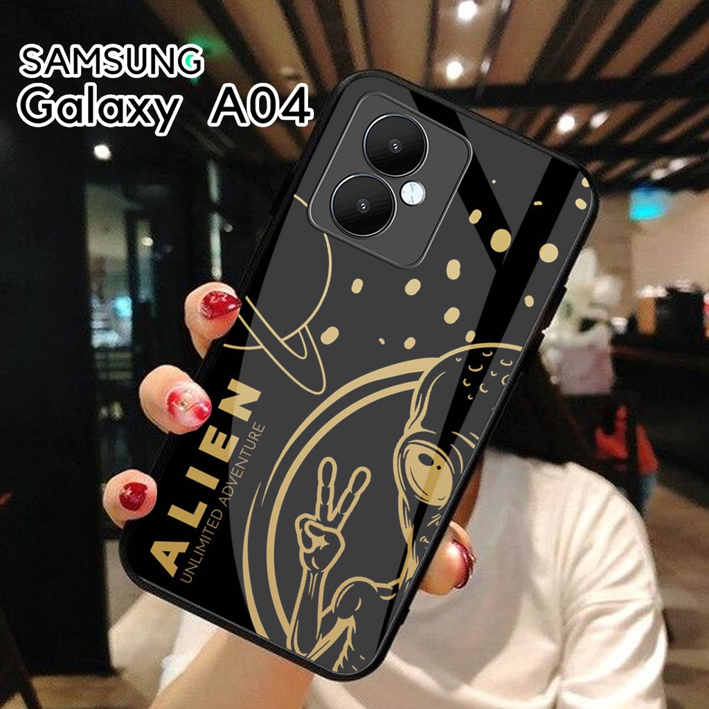 Softcase Kaca Samsung A04 A04E  - Casing Hp Samsung A04E A04  - Case Hp Samsung A04 A04E - Softcase Samsung A04E A04 [H109]