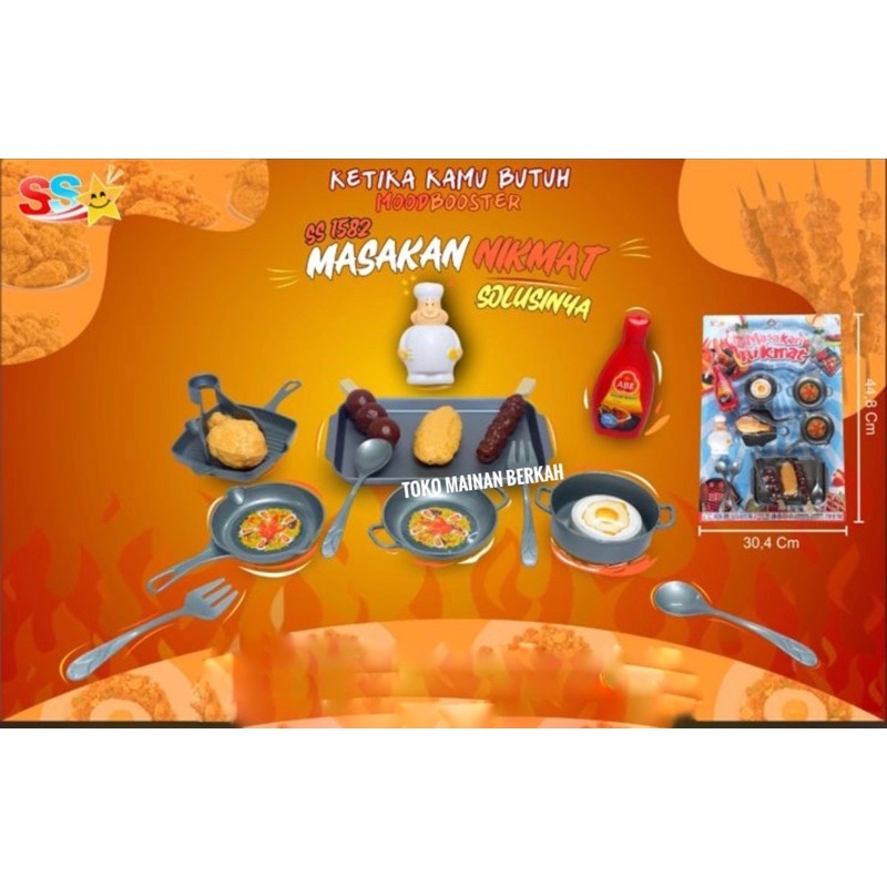 MAINAN BBQ | MAINAN MASAK MASAKAN ANAK BBQ