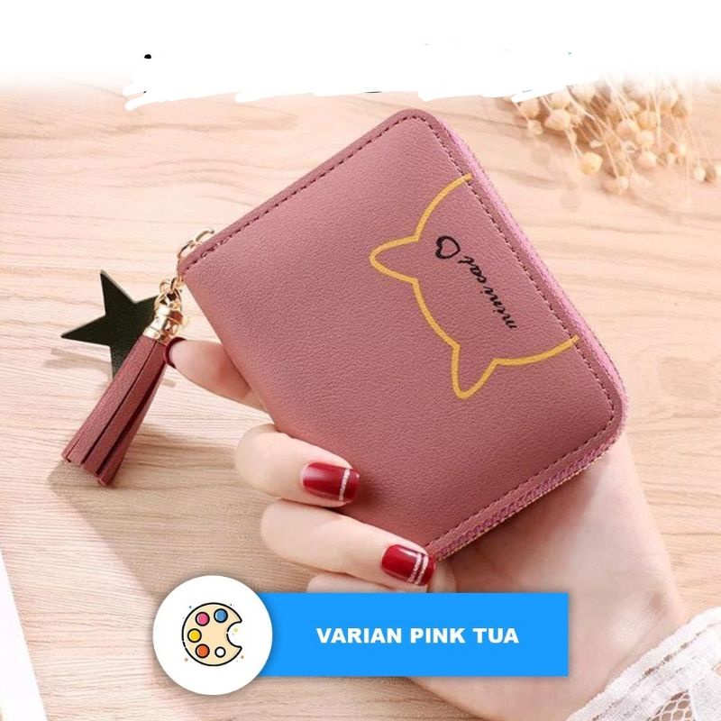 Dompet Wanita Cat Fashion Korea Forever Young/Dompet Mini