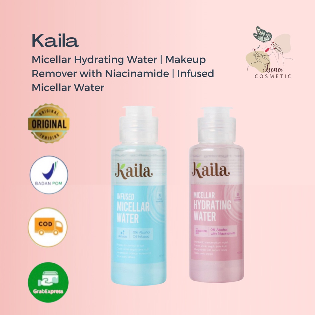 KAILA Infused Micellar Water | Micellar Hydrating Water 100ml