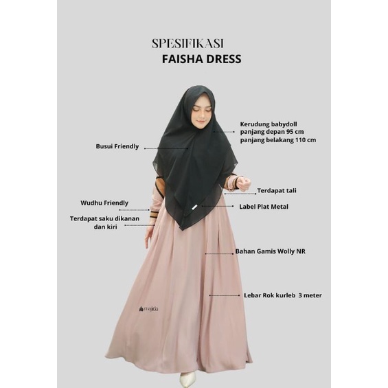 Gamis Syar'i By Majida Hijab