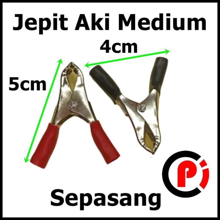 Jepit Aki Ukuran Medium 5 cm Capit Buaya Sepasang