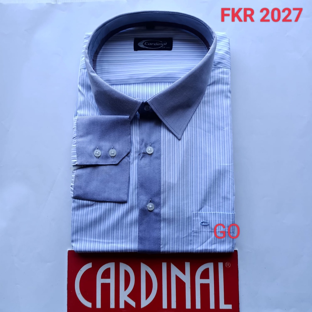 gof XL-3XL R CARDINAL KEMEJA FORMAL PANJANG Regular Pakaian Kemeja Kerja Pria Kantor Acara Resmi Pakaian Wisuda Distro Original B4