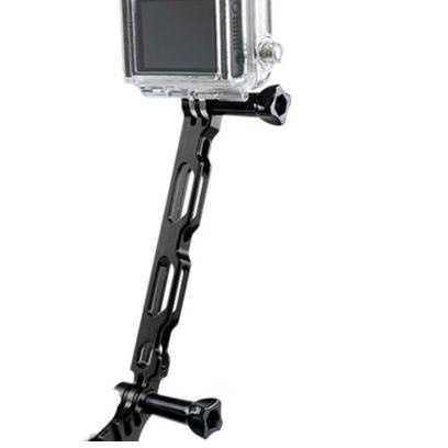 Aluminium Extension Arm Metal Pole Mount Helmet for Gopro Hero 5 6 7