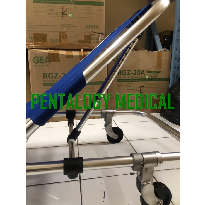 Tandu Lipat 2 Dengan Roda GEA YDC 1A3 / Foldaway Stretcher GEA YDC 1A3