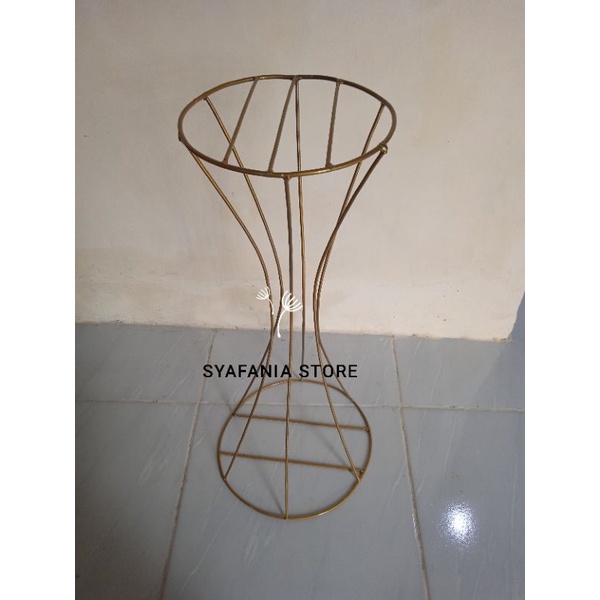 STANDING BESI BOKORAN DEKORASI WEDDING