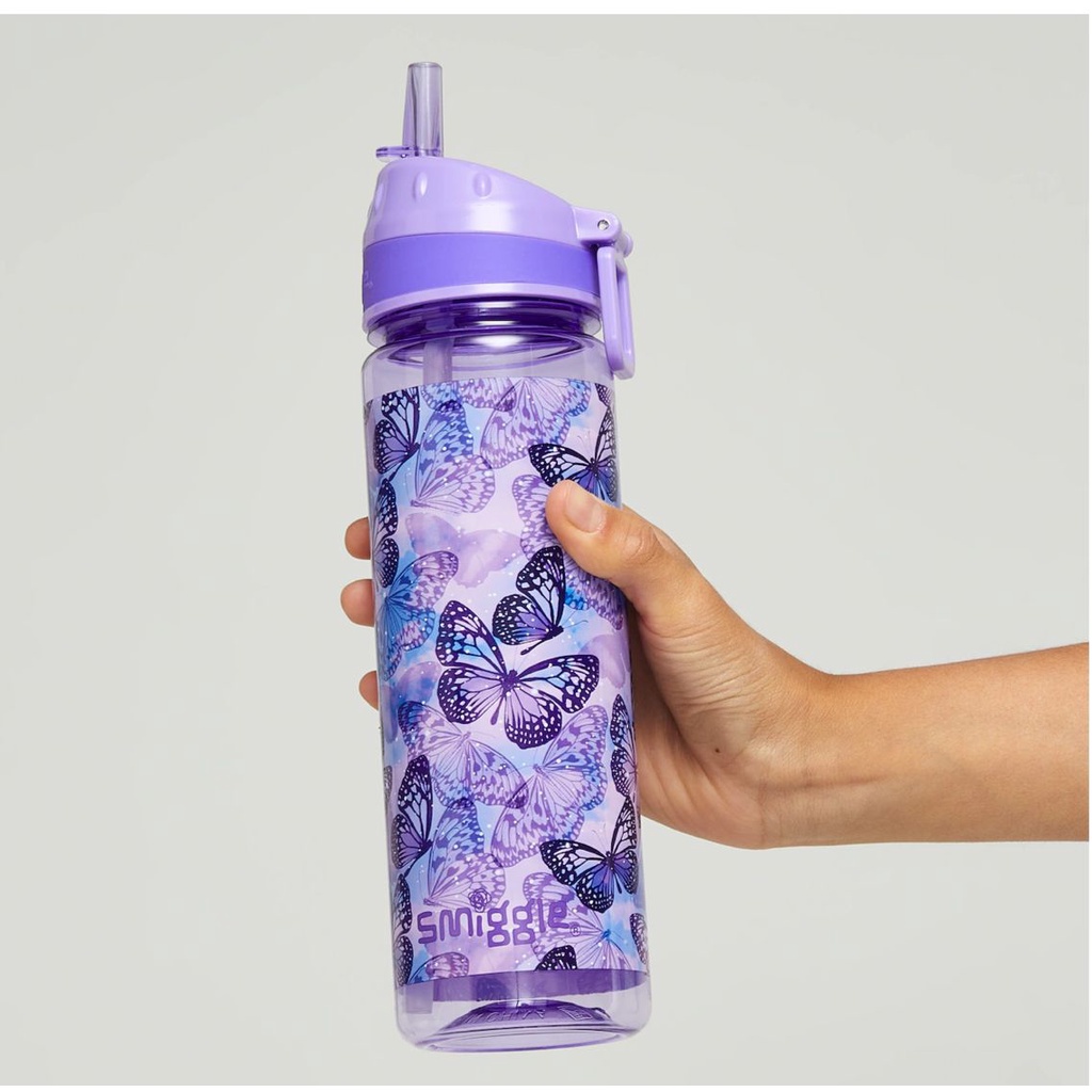 Jual Smiggle Mirage Drink Bottle Lilac Butterfly Botol Minum Smiggle Shopee Indonesia 6046