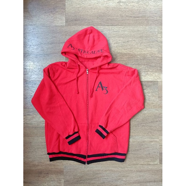 Sweater Hoodie Zipper Oversize Bekas Second Preloved