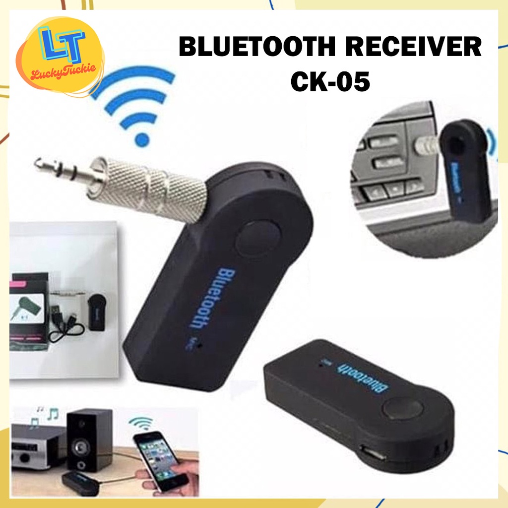 BLUETOOTH RECEIVER WIRELESS CK05 / BLUETOOTH RECEIVER AUDIO MOBIL CK 05 / BLUETOOTH RECEIVER AUDIO W