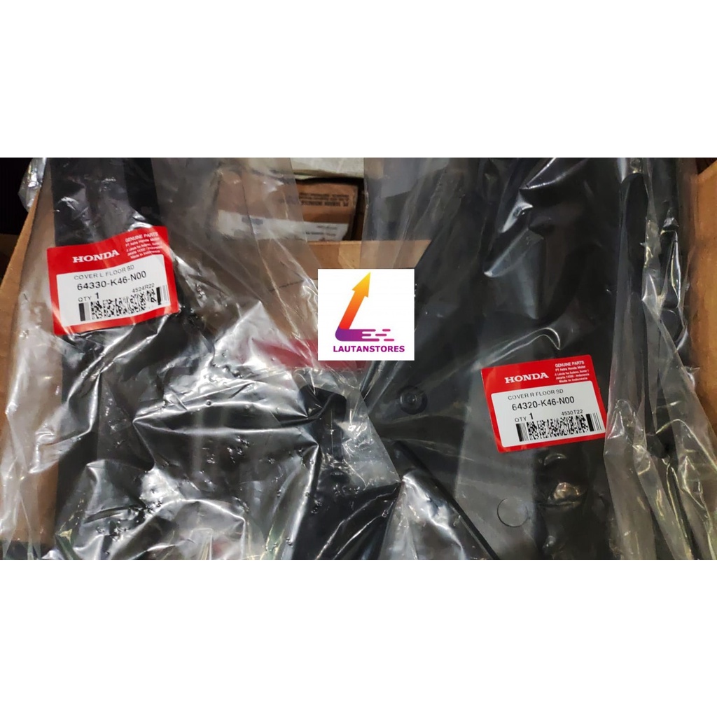 64320-K46-N00 64330-K46-N00 Lantai Dek Bawah Sayap Bagian Bawah Kanan Kiri Vario 110 Fi Stater Kasar