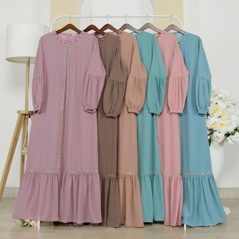 Gamis Kekinian Elisa Series Original Butik