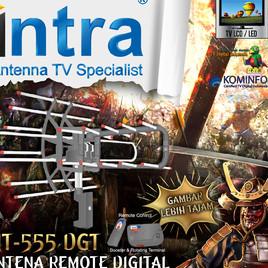 Antena Intra 555 Antena TV Remote Digital Outdoor Indoor