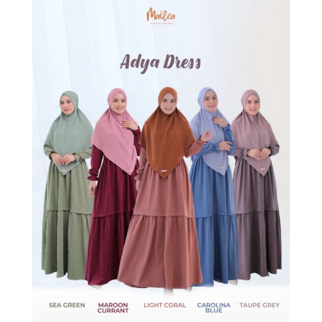 Adya Dress by Mailea || Hanya Gamis