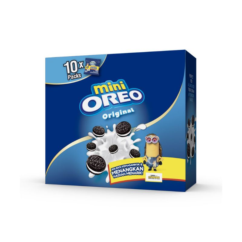 

OREO MINI BISKUIT ORIGINAL BOX ISI 10