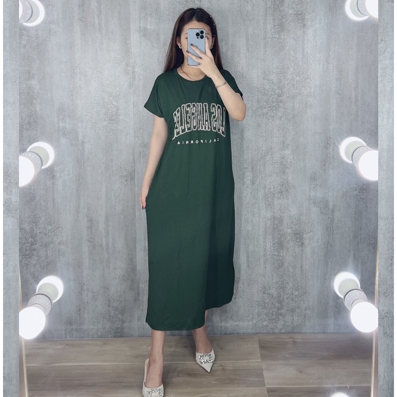 Dress Los Maxi | Dress maxi slit samping