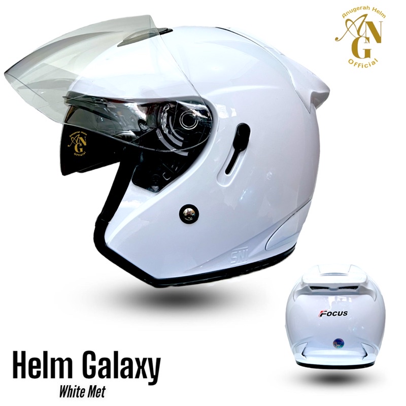 Helm Half Face G2 Premium galaxy FREE PACKING BOX