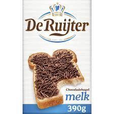 

READY STOCK De Ruijter Meses Chocoladehagel Melk 390g | Topping Coklat
