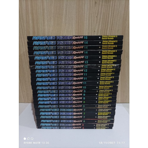 Komik Masked Rider Spirits Cabuta Satuan Elexedia