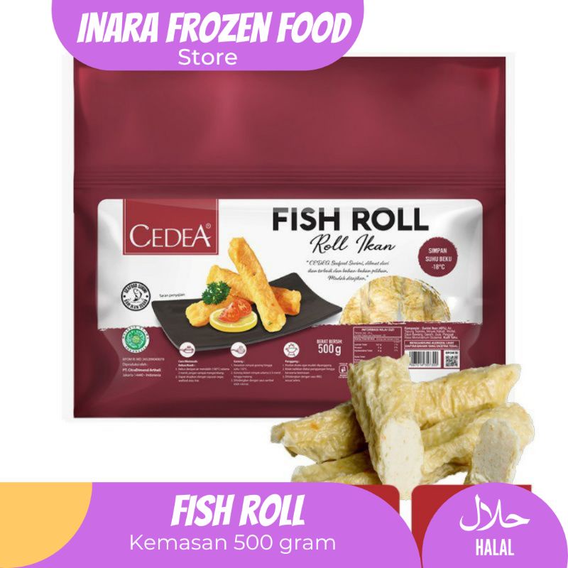 

CEDEA FISH ROLL 500 GRAM