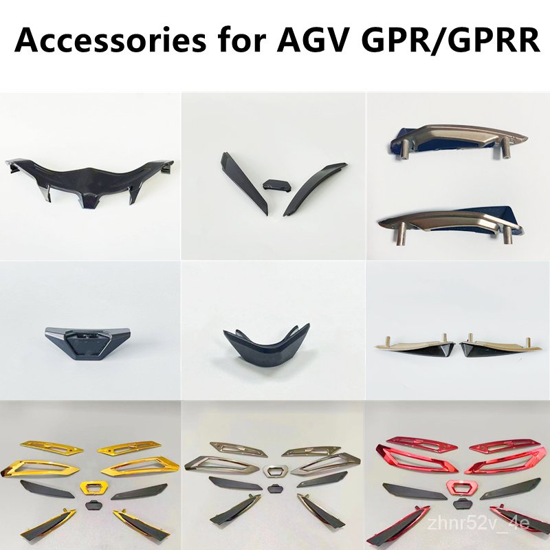 &Helmet Accessories for AGV PISTA GPR PISTA GPRR Vent Accessories Nose Guard Mouth Lock Button Chin