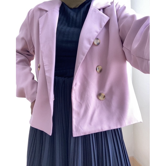 Yuna Blazer / Jas Outer Wanita Import