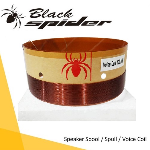 Spull / Voice Coil BS 100 18" / Spool Speaker 18 Inch Black Spider 100MM Spol 18inch