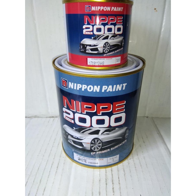 epoxy primer surface nippe 2000 warna putih / cat dasar putih