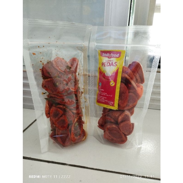 

Cemilan ringan kphone_snack sosis goreng!!