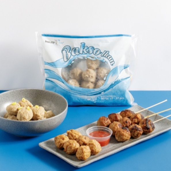 BeeJay Chef Baso Ikan 500 gr Pentol Rebus Goreng Asli Ikan