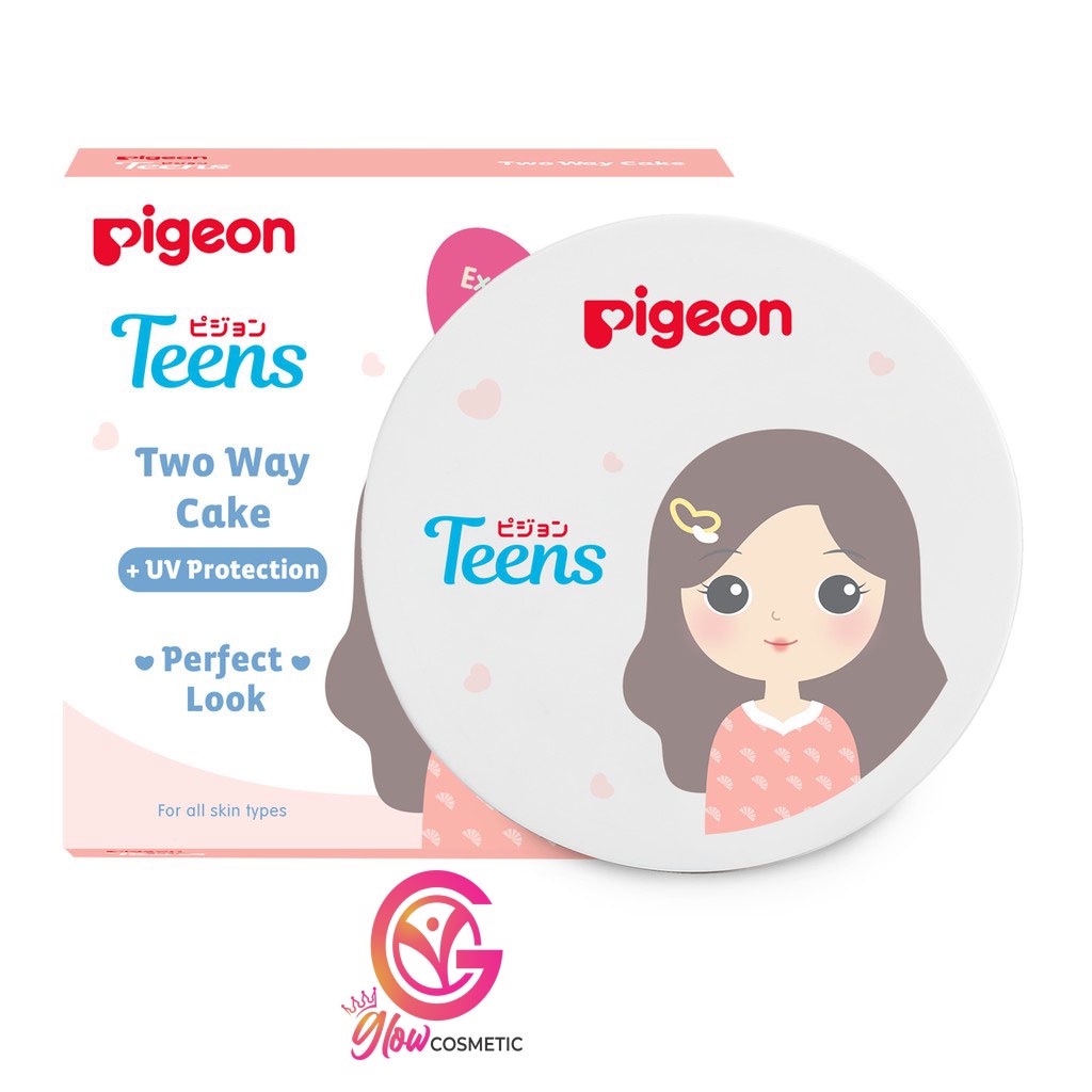 PIGEON TEENS TWO WAY CAKE=UV PROTECTION NATURAL/14G