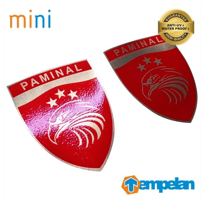 STIKER MINI PREMIUM PAMINAL POLRI