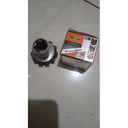 GEAR PINION /ACTIVE GEAR 11T VIAR KAISAR MOTOR RODA TIGA DLL