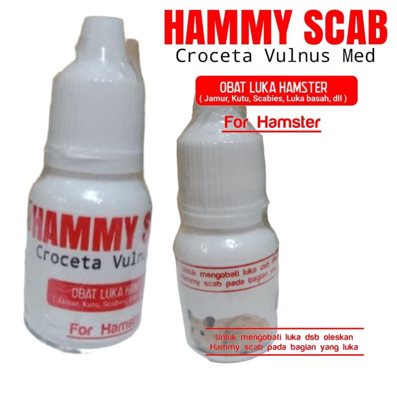 Hamster Obat Luka dan Jamur Hamster Hammy Scab