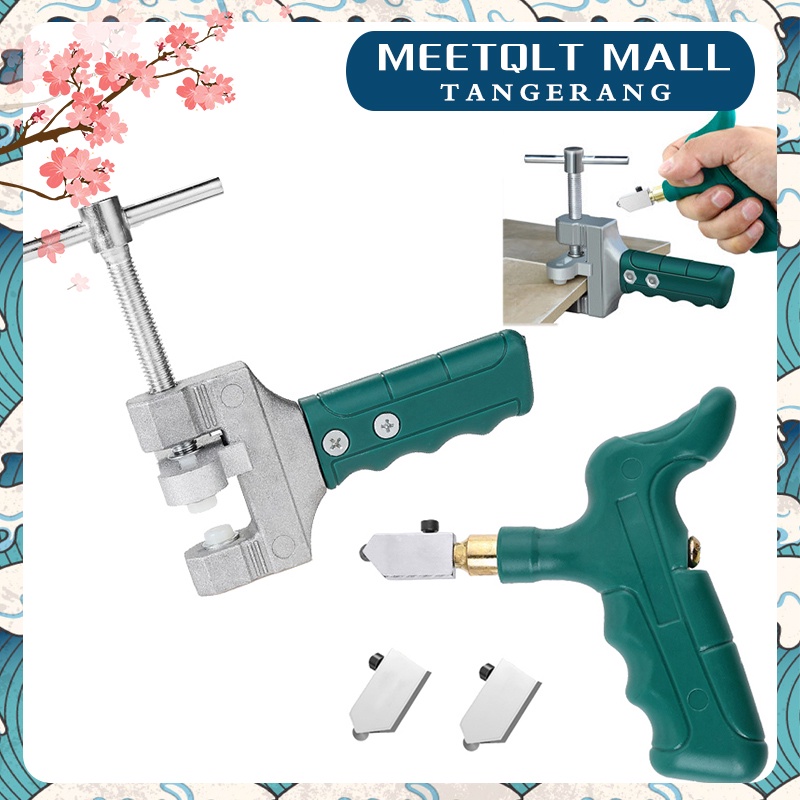 Alat Pisau Pemotong Kaca Keramik Manual 2 In 1 Alat Pemotong Kaca Keramik Manual Multifungsi Cermin Potong Tool