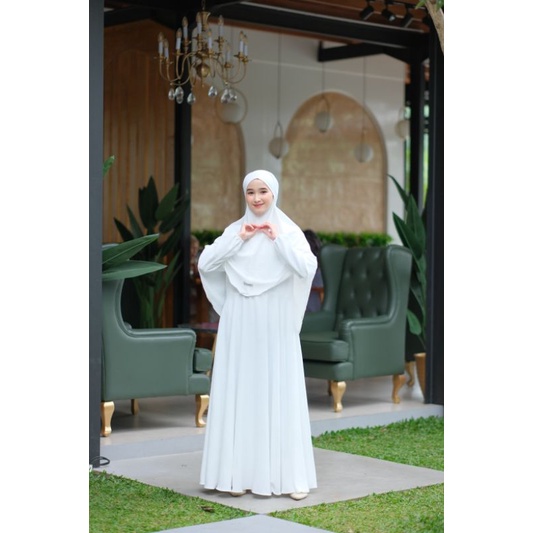 G.N.A.ID - HUMAIRA DRESS CRINKLE AIRFLOW UMROH SET