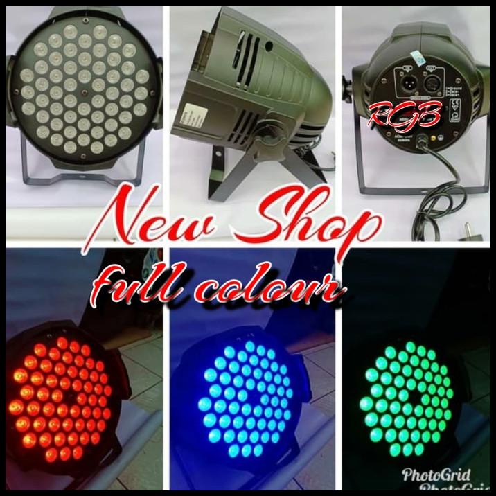 Promo Lampu Par Led 54*3 Full Colour Merk Redsun