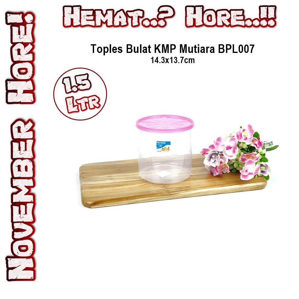 Toples Bulat KMP Mutiara 1.5L