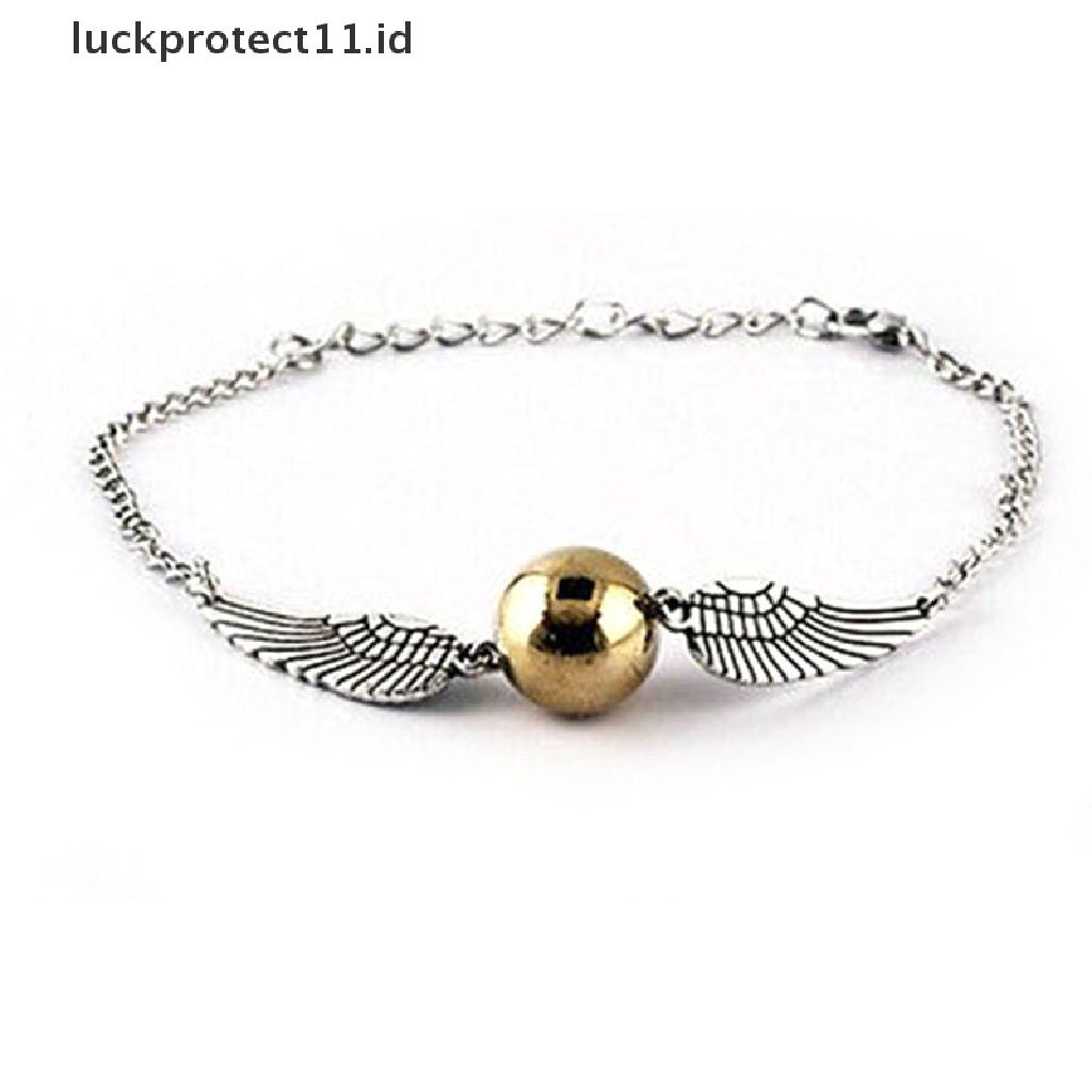 Gelang Rantai Desain Snitch Gaya Retro Untuk Unisex