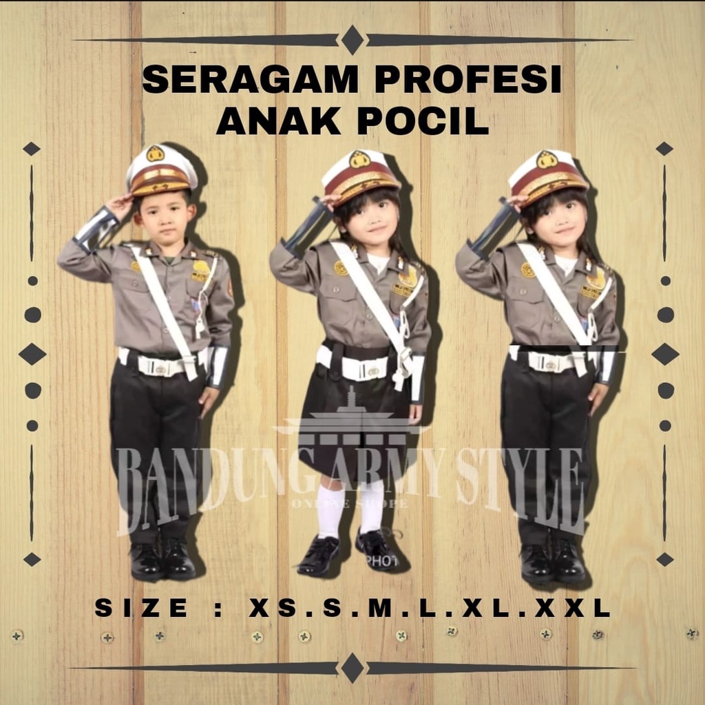 SERAGAM PROFESI ANAK,POCIL ANAK,POPAY ANAK.PELAUT ANAK.TNI ANAK.AKPOL ANAK,POLWAN ANAK,DAMKAR ANAK.POLISI SABHARA ANAK,DOKER ANAK,PERAWAT ANAK,DAMKAR ANAK,AKPOL ANAK, SERAGAM PROFESI ANAK,SERAGAM KARNAVAL ANAK