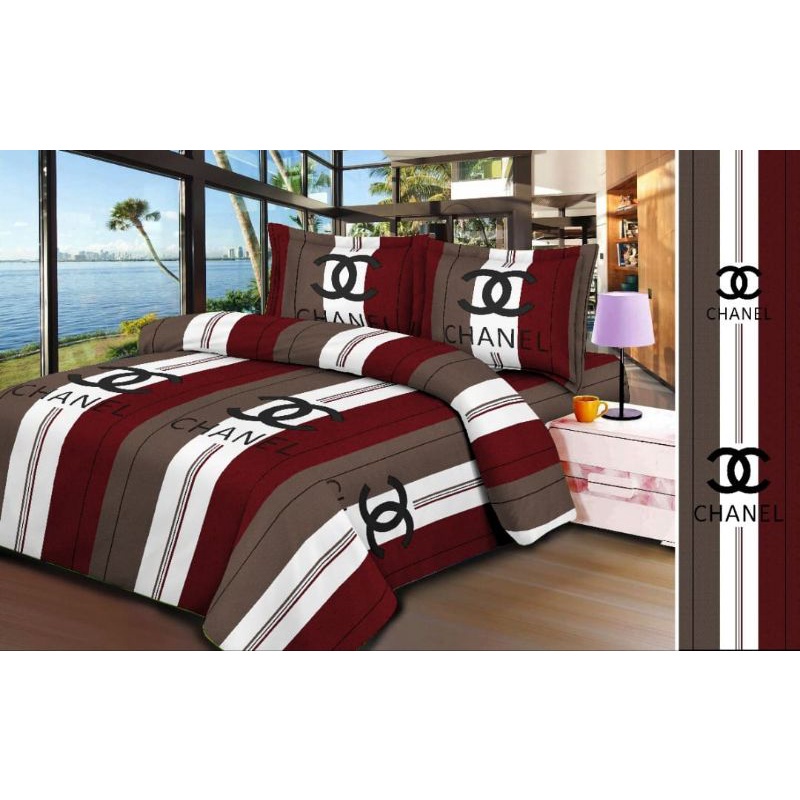 SPREI HOMEMADE CHANEL NEW UKURAN 160X200 180X200