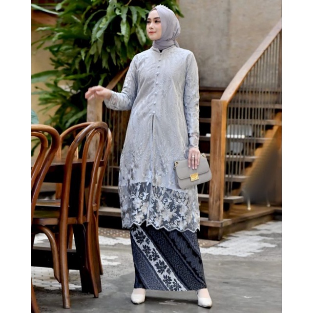 KEBAYA TUNIK TILLE KANCING SERIBU BUSUI FRENDLY TERBARU| KEBAYA KONDANGAN| KEBAYA| SET TUNIK BUSUI FRENDLY| SET KEBAYA PESTA| KEBAYA WISUDA| SET KEBAYA BRUKAT| STELAN TUNIK WANITA| KEBAYA FAVORITE