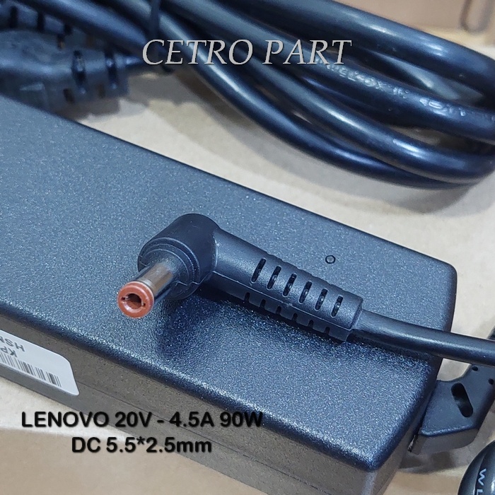 Adaptor Charger Laptop Lenovo 20V - 4.5A 90W DC 5.5*2.5mm -NEW