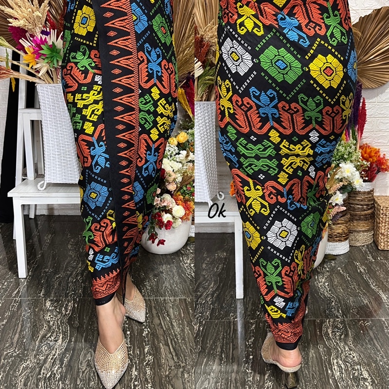 kamen lembaran motif songket