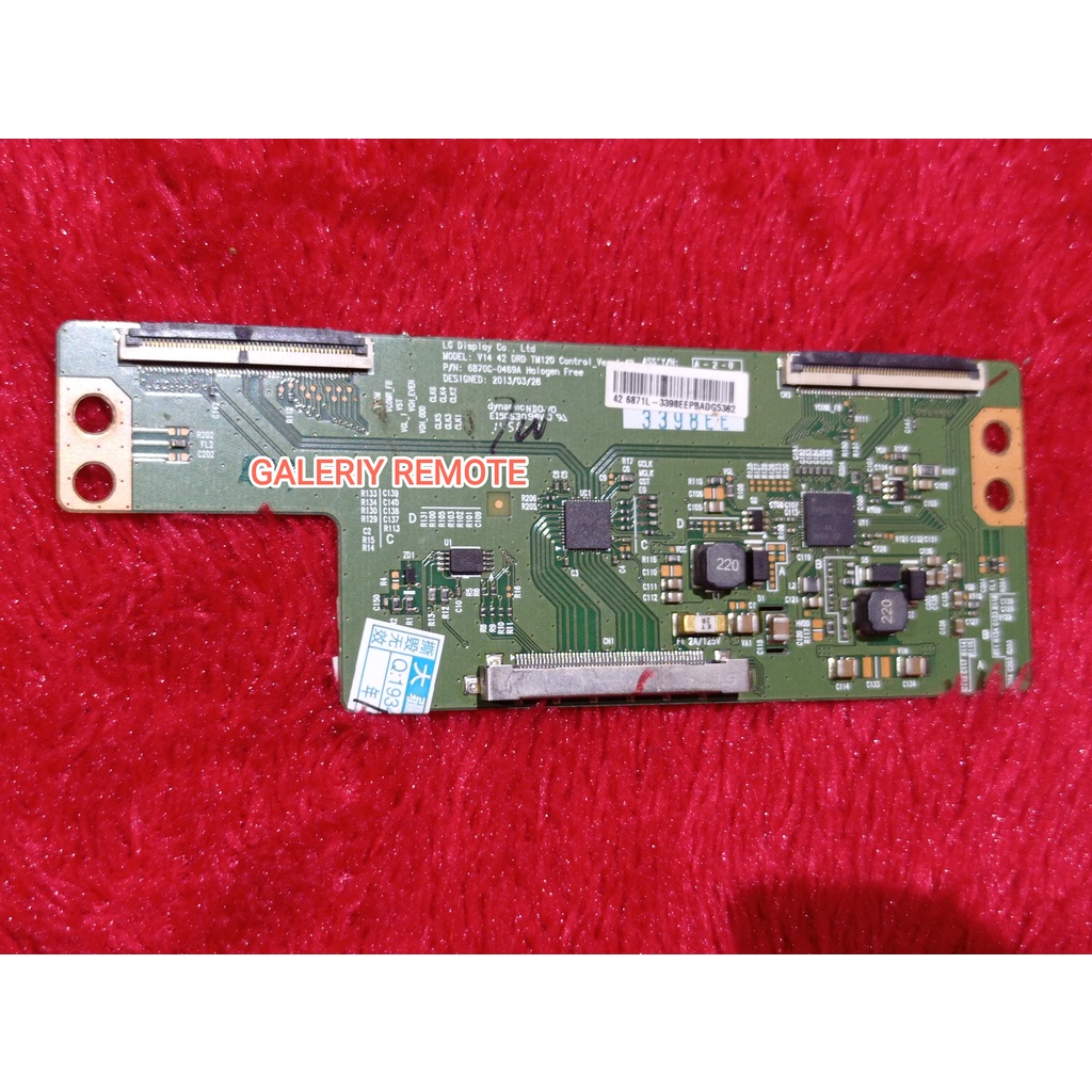 T CON - T CON - TICON BOARD LOGIC TV LED LG 49LB551 T - 49 LB 551