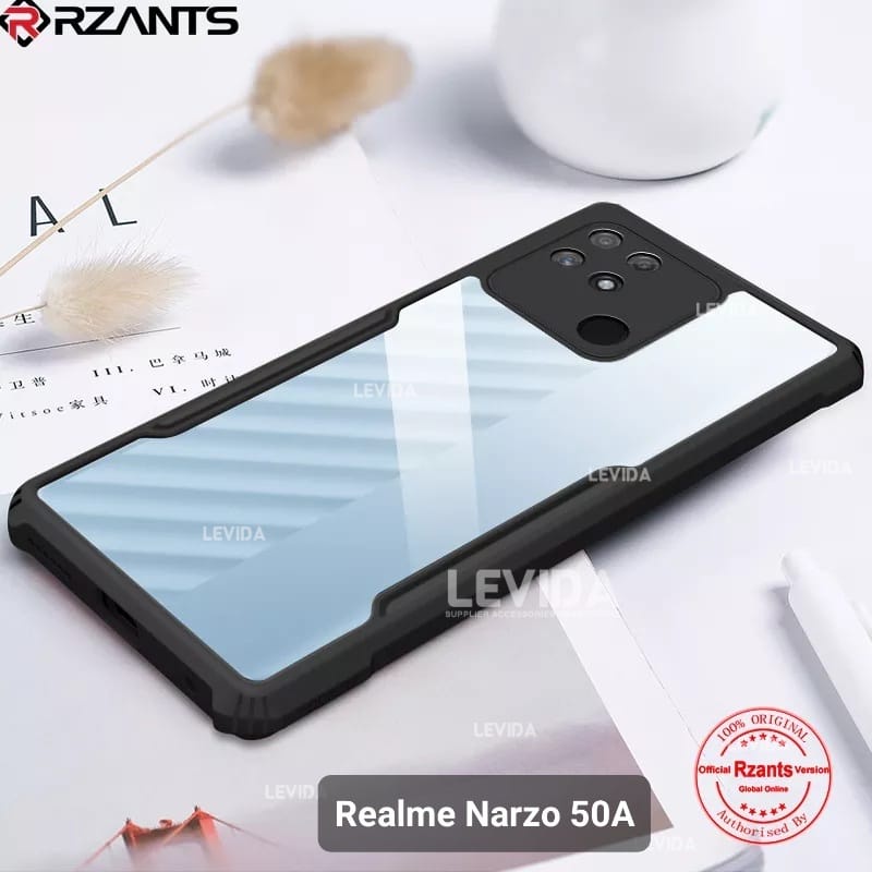 Realme Narzo 50A Fusion Case Armor Shockproof Casing hp Realme Narzo 50A