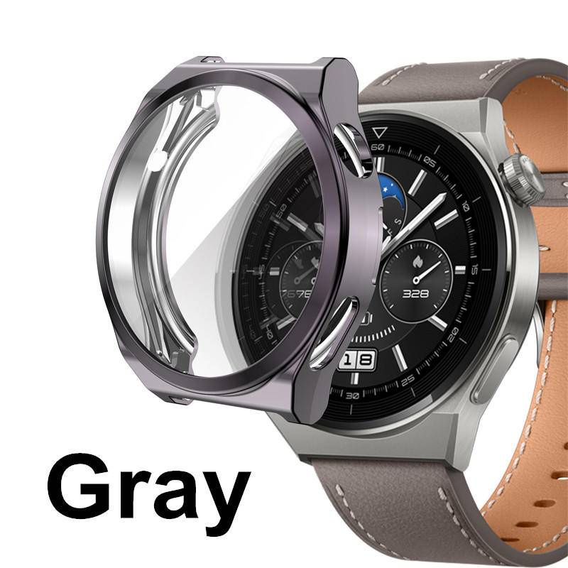 Case Pelindung Layar Bahan TPU Ukuran 46mm 48mm Untuk Huawei Watch 3 Pro GT2 GT3 Pro GT Runner 46mm 42mm