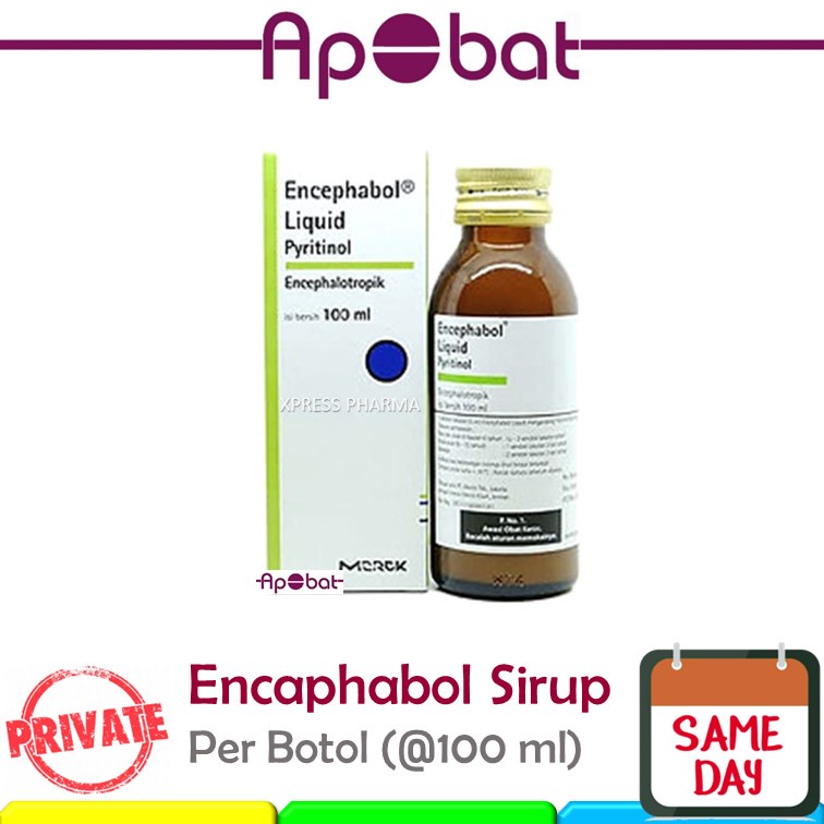 (Original) - ApObat - Encephabol SIRUP 100 ml Encebabol Encepabol Ensebabol Syrup Ensepabol