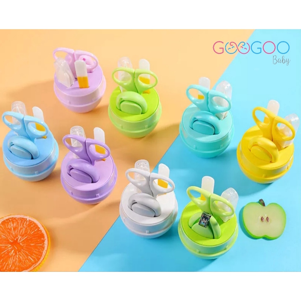 GOOGOO Gunting Kuku Bayi Set 4in1 / Baby Manicure Set 4in1