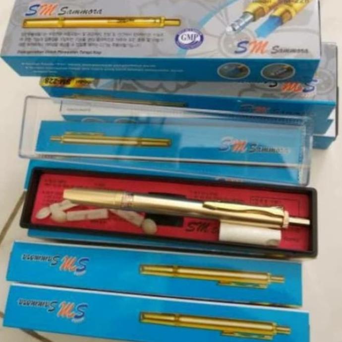 Pen bekam - lancing samora gold - alat bekam samora gold